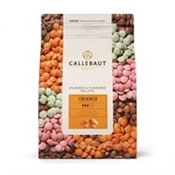 CALLEBAUT 2.5KG ORANGE CALLETS*