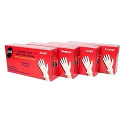 AB PAK X 100 LARGE POWDERED VINYL GLOVES