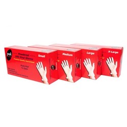 AB PAK X 100 SMALL POWDERED VINYL GLOVES