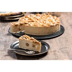PRIESTLEYS 16 PRECUT CARAMEL SWIRL CHEESECAKE