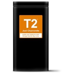 T2 60PK JUST CHAMOMILE BIO TEABAG TIN