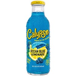 CALYPSO 473ML x 12 OCEAN BLUE LEMONADE