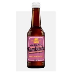 LO BROS 330ML X 12 KOMBUCHA - PASSIONFRUIT