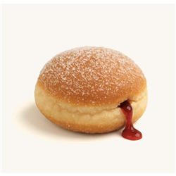 LAURENT 95G x 55 JAM DONUT STD FULL BAKED