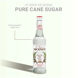 MONIN 700ML PURE CANE SUGAR SYRUP X6*