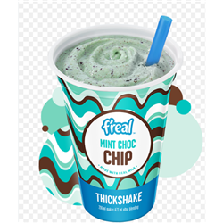 F'REAL 296MLx10 MINT CHOC THICKSHAKE