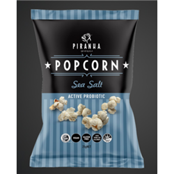 PIRANHA 24X25G SEA SALT POPCORN