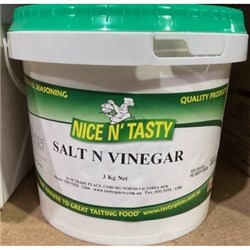 TASTY SPICES 3KG SALT & VINEGAR
