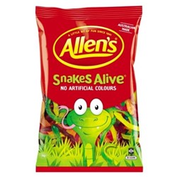 ALLENS 1.3KG SNAKES ALIVE*