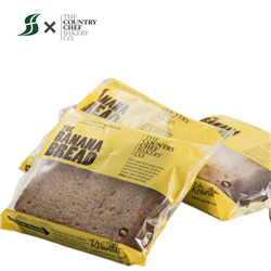 CCHEF 90G X 20  BANANA BREAD SLICED IND WRAPPED*