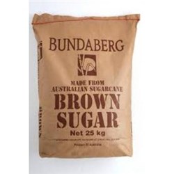 BUND 25KG BROWN SUGAR