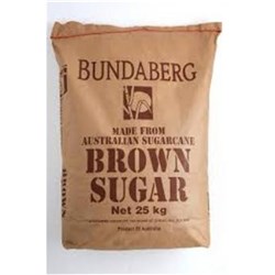 BUND 25KG BROWN SUGAR
