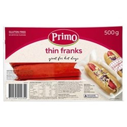 PRIMO SLIM FRANKS 500G GF