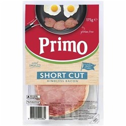 PRIMO SHORT CUT BACON 175G X 10*