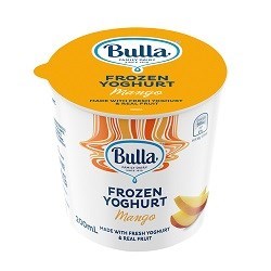 BULLA 200MLx36 FROZEN MANGO YOGHURT CUP