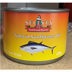 SELESTA 425G TUNA CHUNKS IN OIL