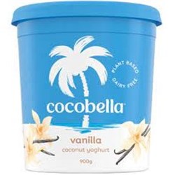COCOBELLA 3x900G VANILLA COCONUT YOGHURT