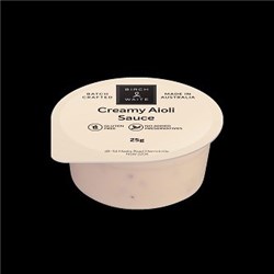 BW CREAMY AIOLI SAUCE 120 x 25G*