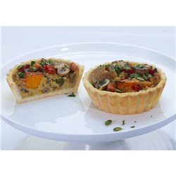 KB 160Gx10 GF VEGAN IND PUMPKIN & MUSHROOM TART