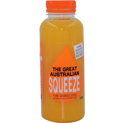 GREAT AUS SQUEEZE 24 x 350ML ORANGE JUICE