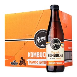 REMEDY KOMBUCHA 12 x 330ML MANGO PASSIONFRUIT