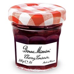BONNE MAMAN 60 X 30G GF CHERRY PRESERVE*