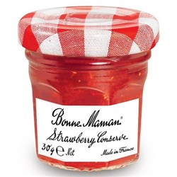 BONNE MAMAN 60 X 30G STRAWBERRY PRESERVE*