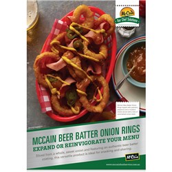 MCC 1KG BEER BATTERED ONION RINGS