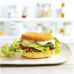 STEG 56613 6x1KG 85G CHICKEN BURGER CRUMBED