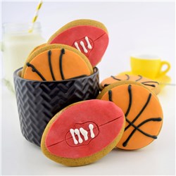 MARKS SPORTS BALL COOKIES WRAPPED (20)*