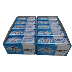 WRIGLEYS ECLIPSE CHEWY MINTS PEPPERMINT 20 x 27G*