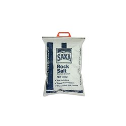 SAXA 10KG NATURAL ROCK SALT