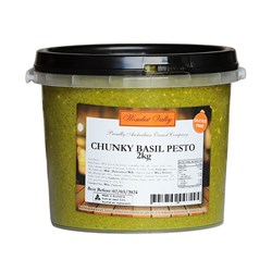 WOM 2KG CHUNKY BASIL PESTO