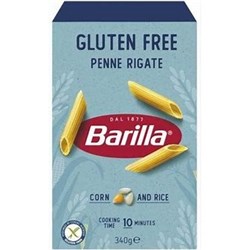 BARILLA 8x340G GLUTEN FREE PENNE RIGATE