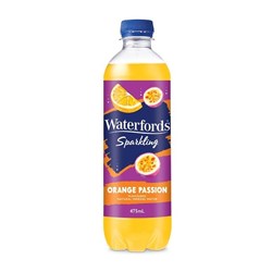 WATERFORDS 475MLx20 ORG PASSIONFRUIT M/WATER