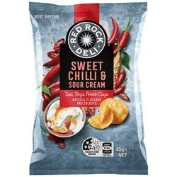 RED ROCK 45G x 18 SWEET CHILLI & SOUR CREAM
