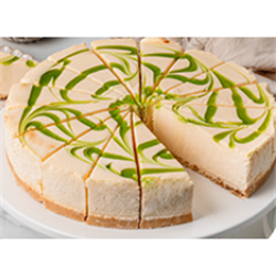 PRIESTLEYS 16 CUT LIME SWIRL CHEESECAKE