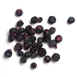 INSPIRED 100GM FREEZE DRIED WHOLE BLUEBERRIES 