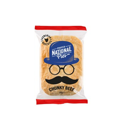 NAT PIES 16x180G CHUNKY BEEF