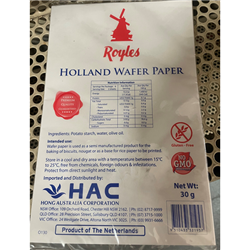 HOLLAND 30G WAFER PAPER 