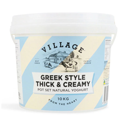 VILLAGE DAIRY 10KG GREEK STYLE YOGHURT