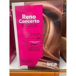 IRCA 5KG RENO 34% LATTE (MILK CHOC COUVERTURE)