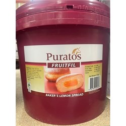 PURATOS 13KG LEMON FLAVOURED FILLING BUC
