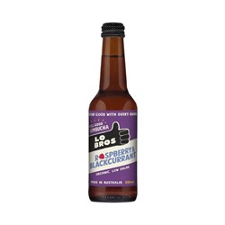 LO BROS 330ML X 12 KOMBUCHA - RASP & BLACKCURRANT