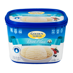 GOLDEN NORTH 6x2LT DIET PLUS VANILLA