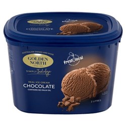 GOLDEN NORTH 6x2LT CHOCOLATE ICE CREAM