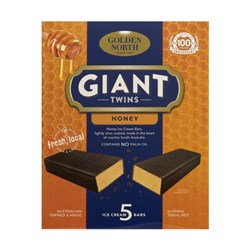 GOLDEN NORTH 8x5x150ML GIANT TWINS HONEY MULTI