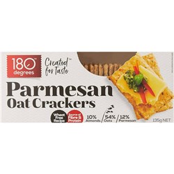 180 DEGREES 135Gx12 OAT CRACKER PARMESAN