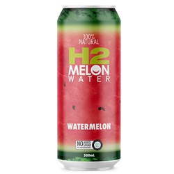 H2 500ML X 12 WATERMELON WATER CAN