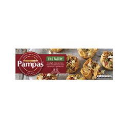 PAMPAS 375G FROZEN FILO PASTRY SHEETS